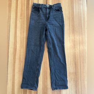 NWOT, Abercrombie 90s straight ultra high rise jeans